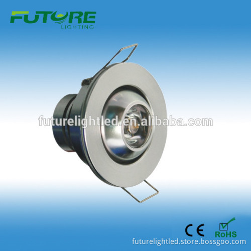 1W 3W 12VDC wall decoration with recessed led light fitting